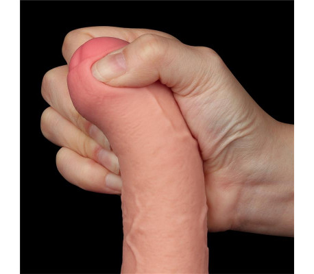 Dildo Dual Layer Piel Deslizante 7