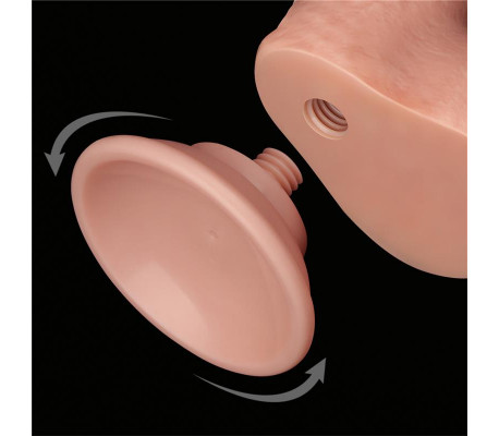 Dildo Dual Layer Piel Deslizante 7