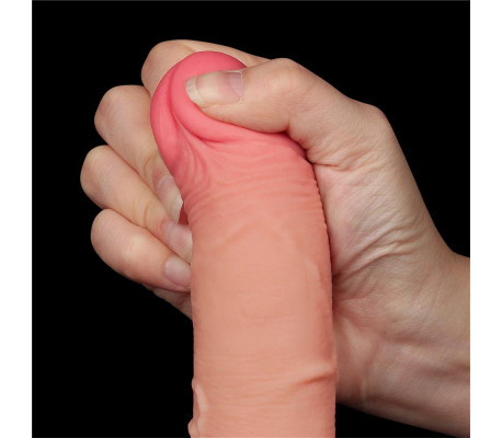 Dildo Dual Layer Piel Deslizante 7.5