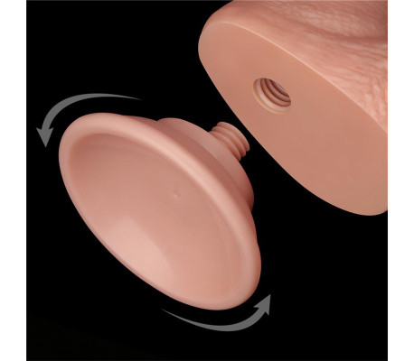 Dildo Dual Layer Piel Deslizante 7.5
