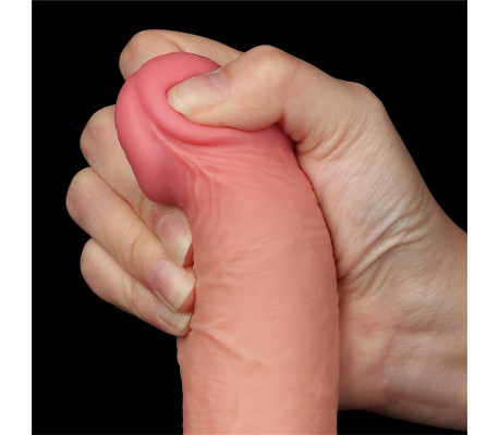 Dildo Dual Layer Piel Deslizante 7.5