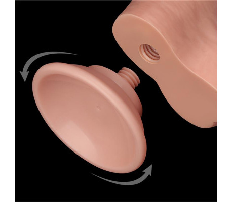 Dildo Dual Layer Piel Deslizante 8