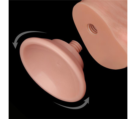 Dildo Dual Layer Piel Deslizante 8