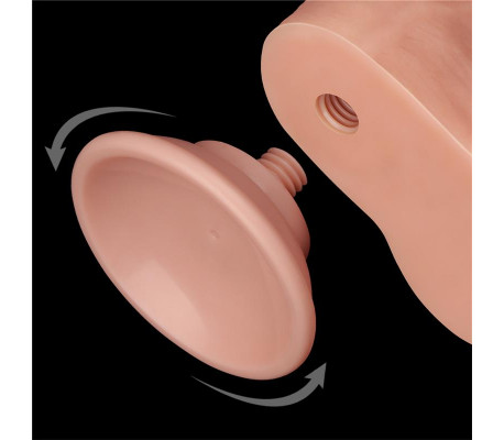 Dildo Dual Layer Piel Deslizante 8.5