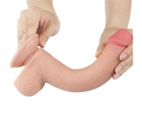 Dildo Dual Density Piel Deslizante 9