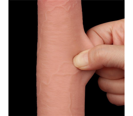 Dildo Dual Density Piel Deslizante 9