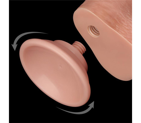 Dildo Dual Density Piel Deslizante 9