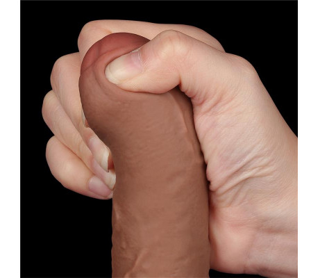 Dildo Sliding Sking 7 Marrón