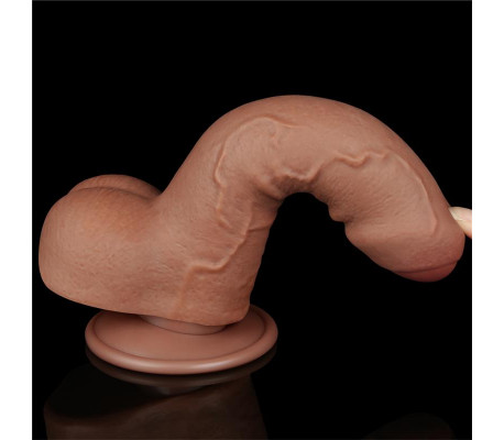Dildo Sliding Sking 7 Marrón