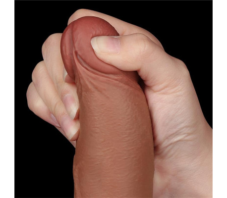 Dildo Sliding Skin 8.5 Marrón