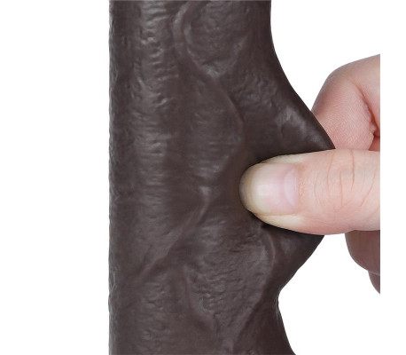 Dildo Dual Layer Piel Retractil 7