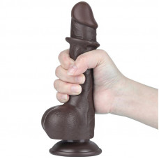 Dildo Dual Layer Piel Deslizante 7.5