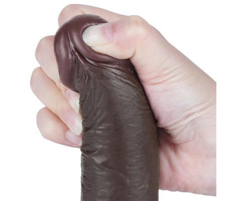 Dildo Dual Layer Piel Deslizante 7.5