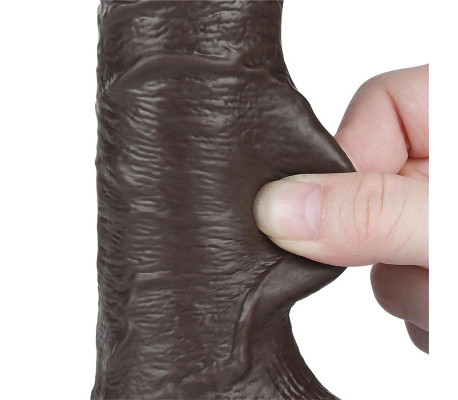 Dildo Dual Layer Piel Deslizante 7.5