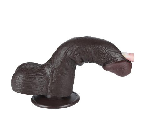 Dildo Dual Layer Piel Deslizante 7.5