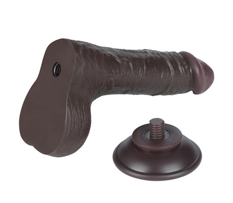 Dildo Dual Layer Piel Deslizante 7.5