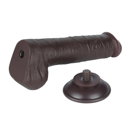 Dildo Dual Layer Piel Deslizante 8