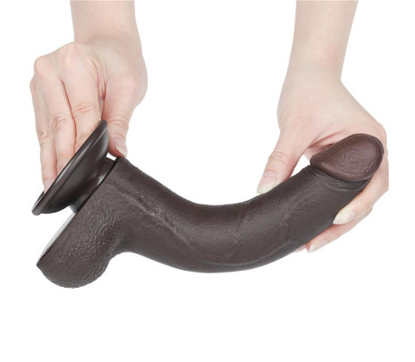 Dildo Dual Layer Piel Deslizante 8.5