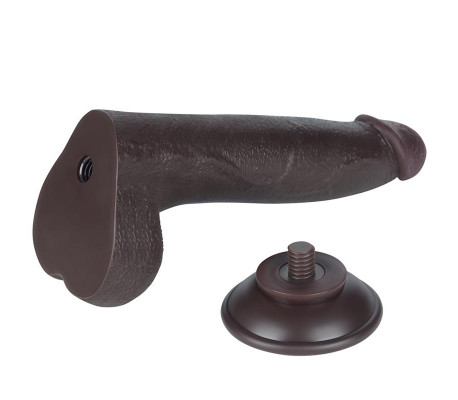Dildo Dual Layer Piel Deslizante 8.5