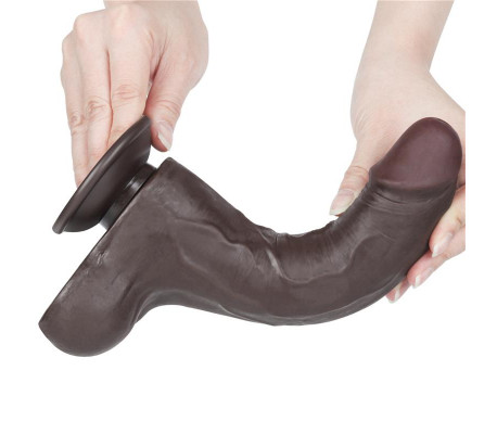 Dildo Dual Density Piel Deslizante 8.5