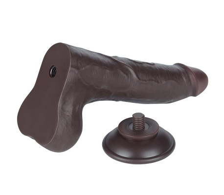 Dildo Dual Density Piel Deslizante 8.5
