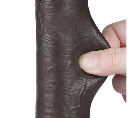 Dildo Dual Density Piel Deslizante 9