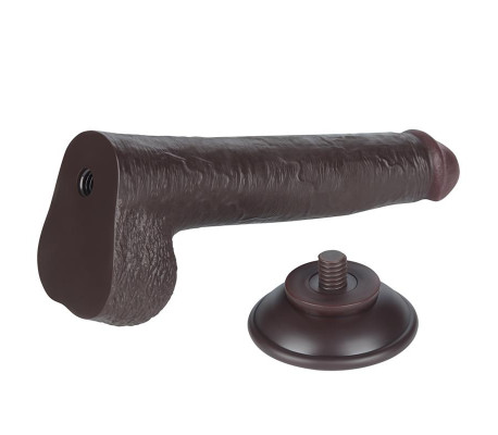 Dildo Dual Density Piel Deslizante 9