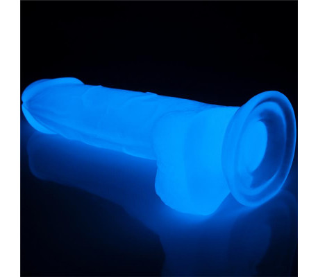 Dildo Lumino 7.5 Luz Azul