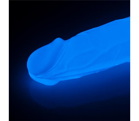 Dildo Lumino 7.5 Luz Azul