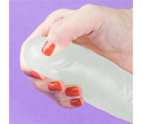 Dildo Lumino 8 Luz Azul