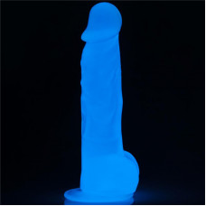 Dildo 8.5 Lumino Luz Azul
