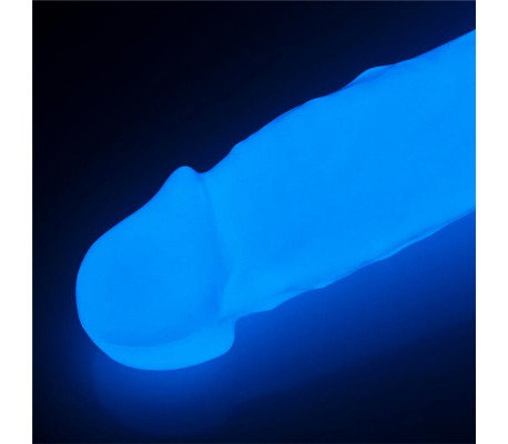 Dildo 8.5 Lumino Luz Azul