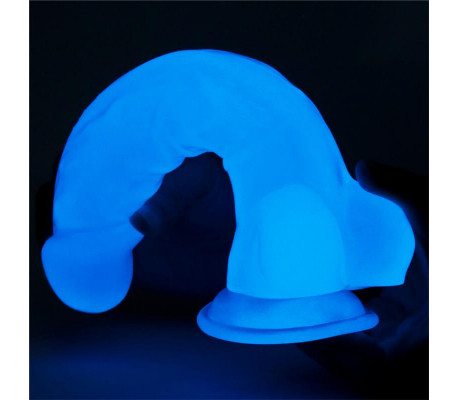 Dildo 8.5 Lumino Luz Azul