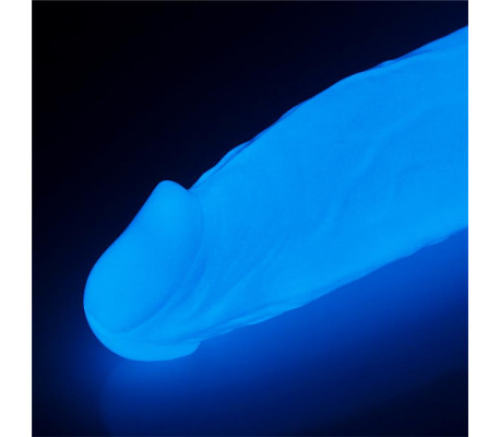 Dildo Lumino 10 Luz Azul