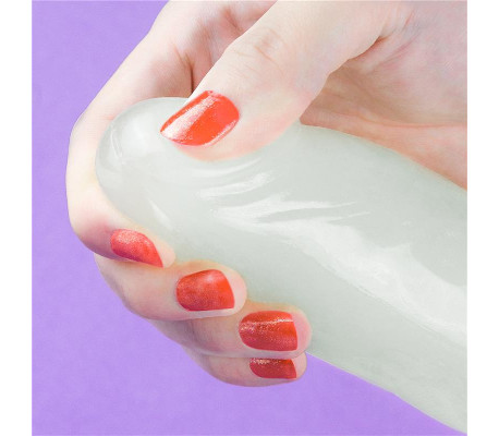 Dildo Lumino 10 Luz Azul