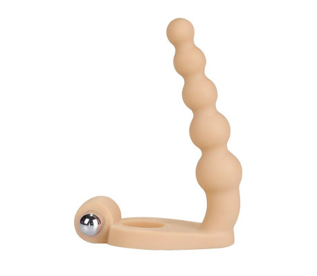 Estimulador Anal The Ultra Soft Bead 6.5 con Vibración Natural