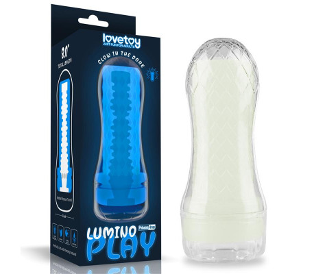 Masturbador Masculino Lumino Luz Azul