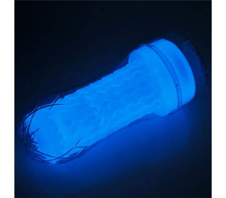 Masturbador Masculino Lumino Luz Azul