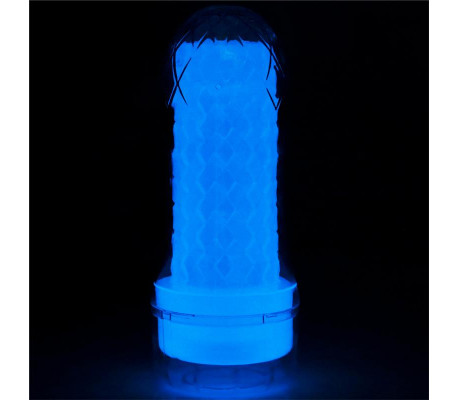 Masturbador Masculino Lumino Luz Azul