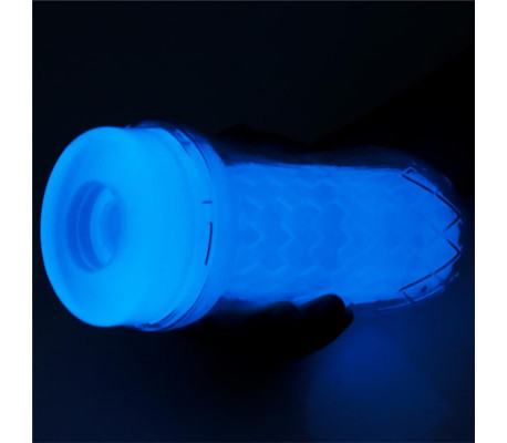 Masturbador Masculino Lumino Luz Azul