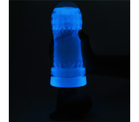 Masturbador Masculino Lumino Luz Azul