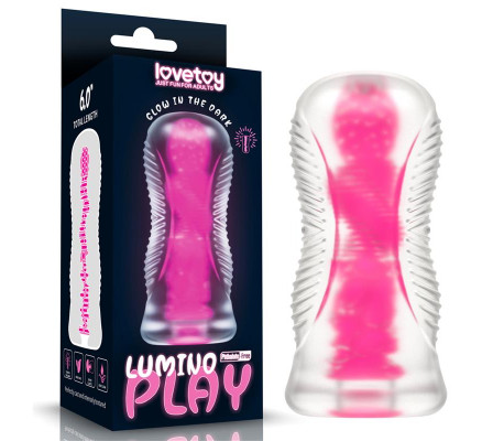 Masturbador Lumino Play Brilla en la Oscuridad 6.0