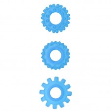 Lumino Play Set 3 Anillos para el Pene Luz Azul