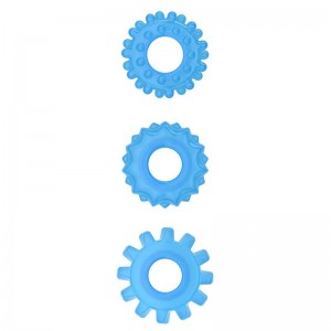 Lumino Play Set 3 Anillos para el Pene Luz Azul