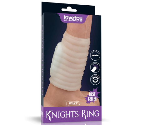 Funda para el Pene con Vibración Wave Knights