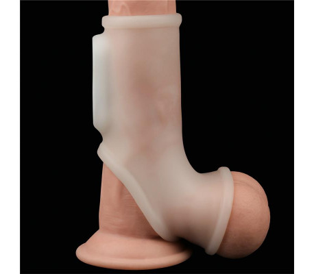 Funda Pene y Testículos con Vibración Silk Knights