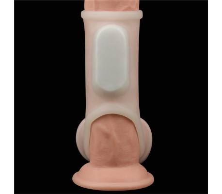 Funda Pene y Testículos con Vibración Silk Knights