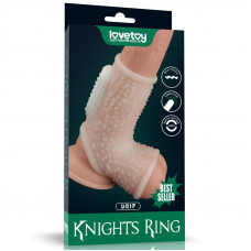 Funda el Pene y Testículos con Vibración Drip Knights