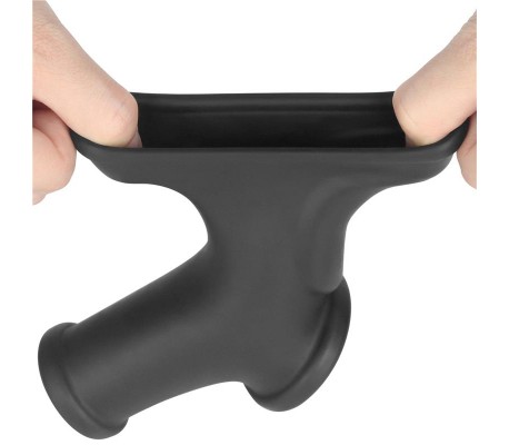 Anillo Vibador para Pene y Escroto Silk Knights