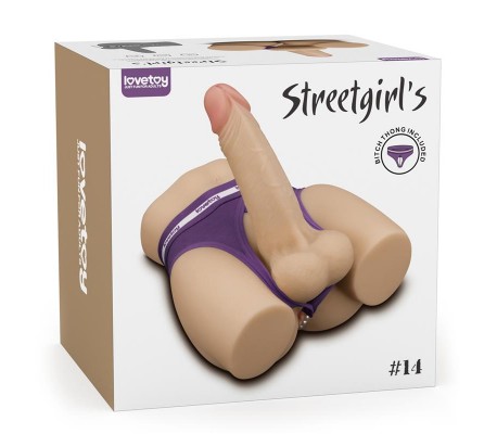Streetgirls 15 Masturbador con Dildo Articulable